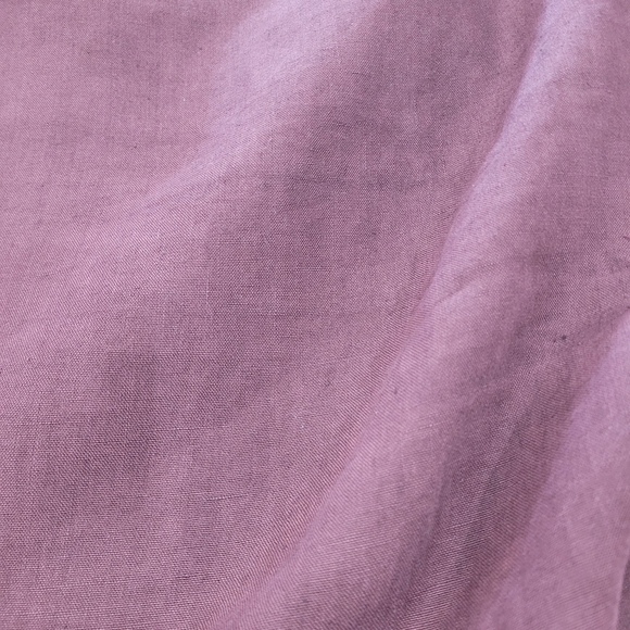 Sonia Rykiel Elegant Purple Linen Women's Skirt - Picture 5 of 6